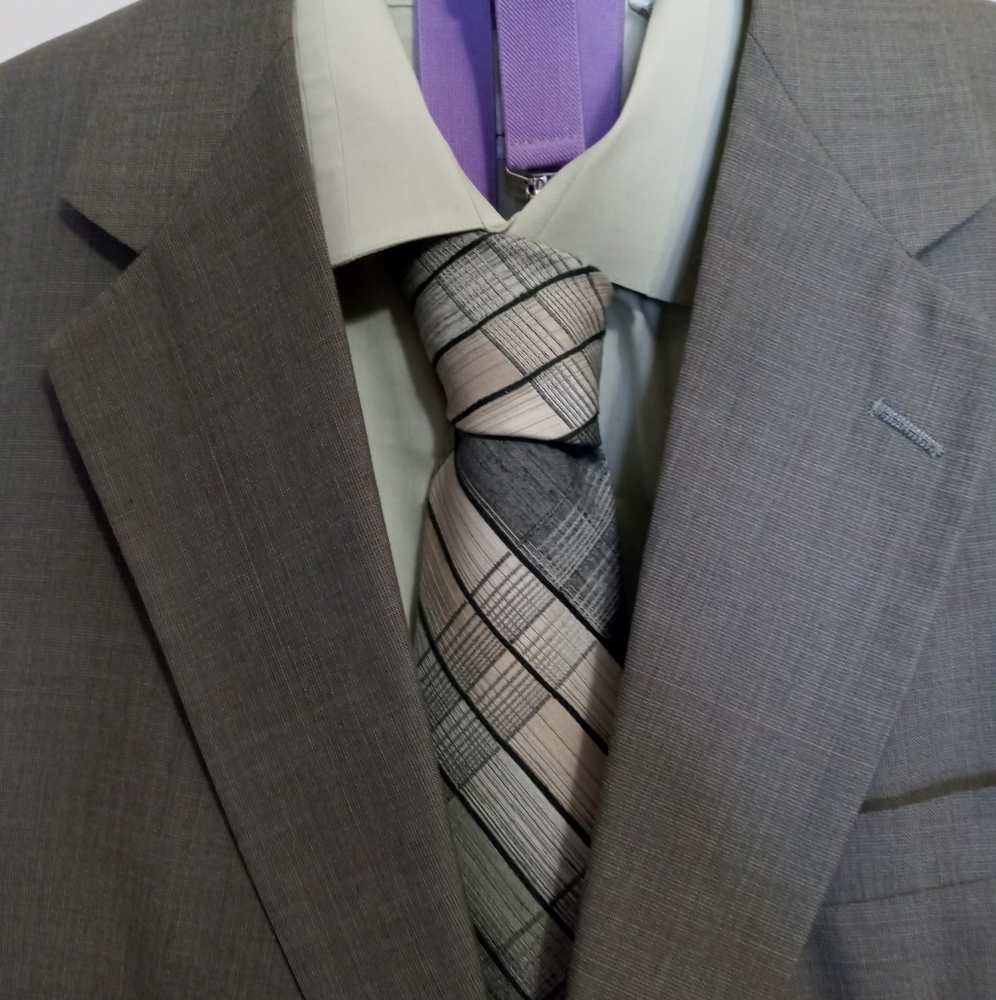 Vintage 80s John Weitz by Palm Beach 2pc. suit